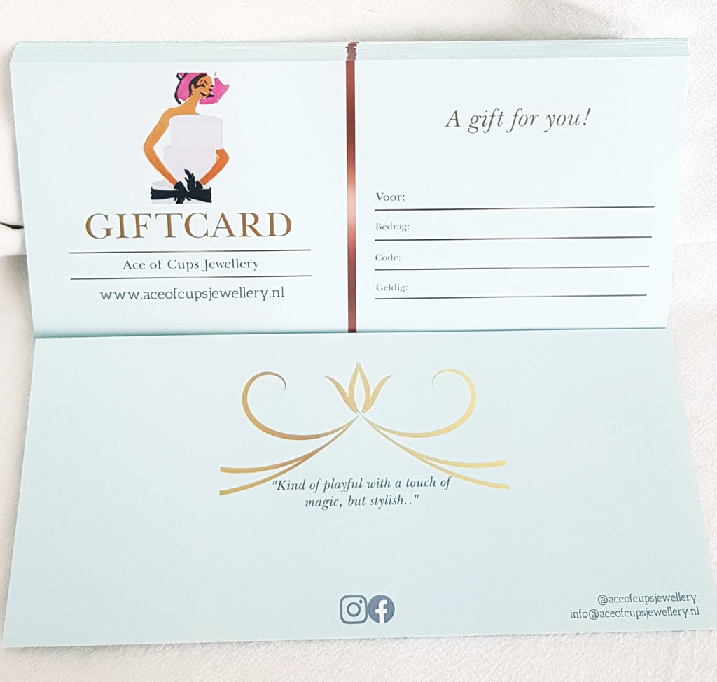 Nieuw: de Ace of Cups Giftcard!